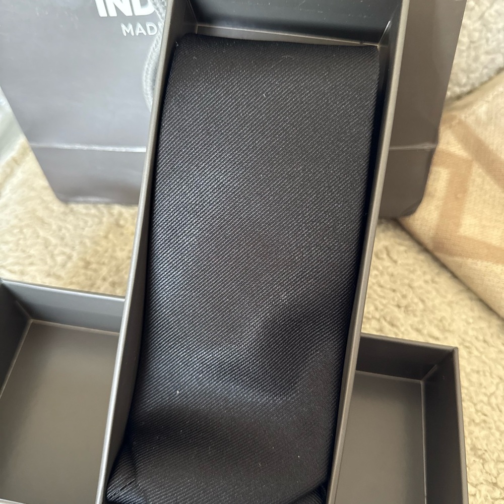 Black Men's Tie
